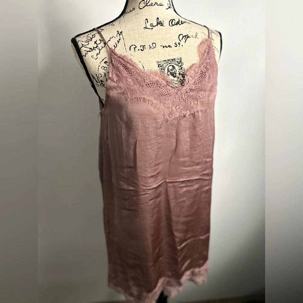 Paper Crane by‎ Anthropologie camisole baby doll mini dress - Picture 2 of 10